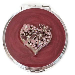 Double Hand Mirror Compact BRAND NEW Spring Street